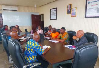 CSO working Group members and Liberia Land Authority Officials