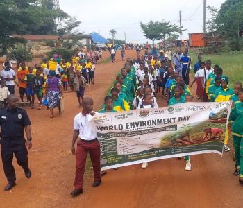 Students Celebrate World Environment Day 2026 in Suakoko District, Bong County.